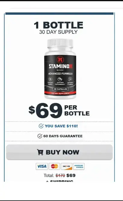 Staminox - 3 Bottle